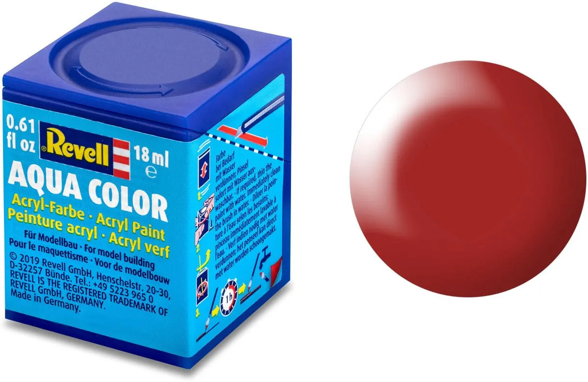 Revell Hobbyverf Acryl Aqua #330 Fiery Red