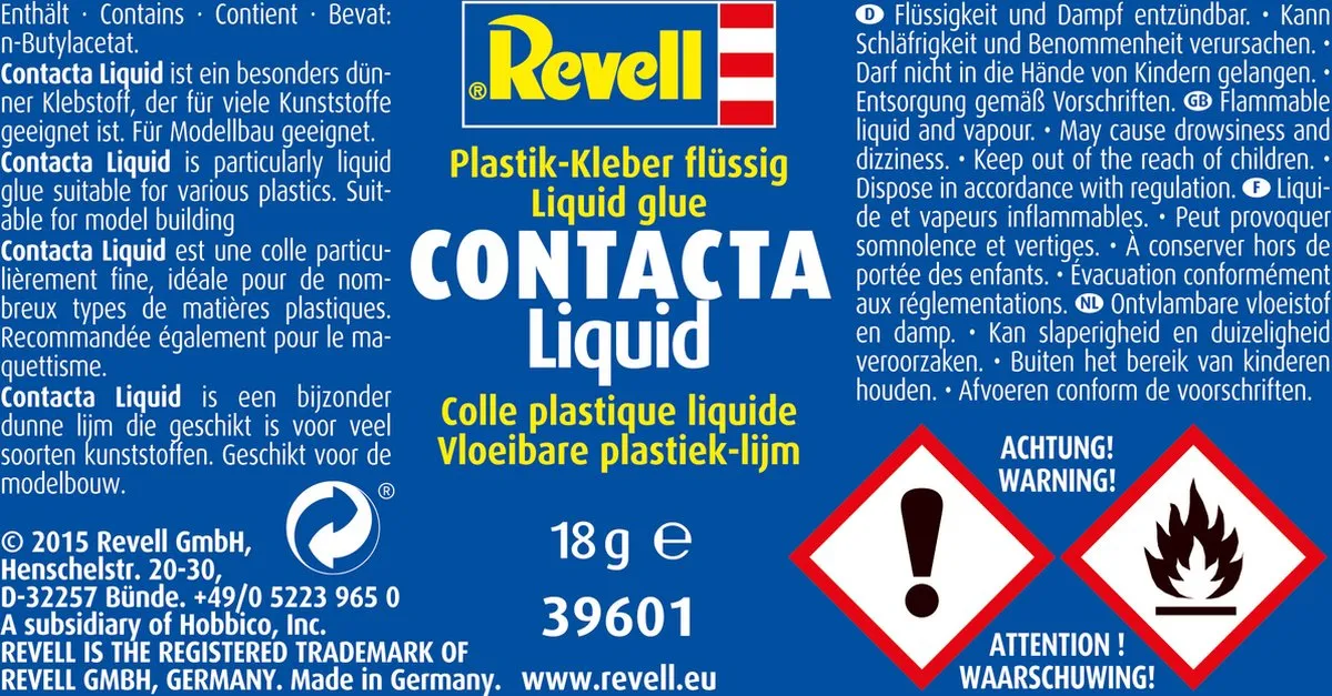 Revell Hobbylijm 39601 - 18g