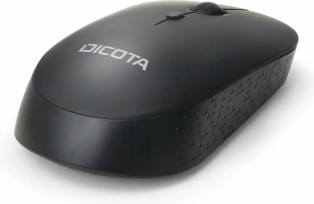 Dicota Silent V2 Draadloze Optische Muis 1600 DPI - Zwart - afbeelding 3 van 4