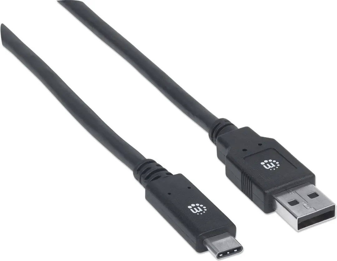 Manhattan 354974 USB-C naar USB-A Kabel 2m