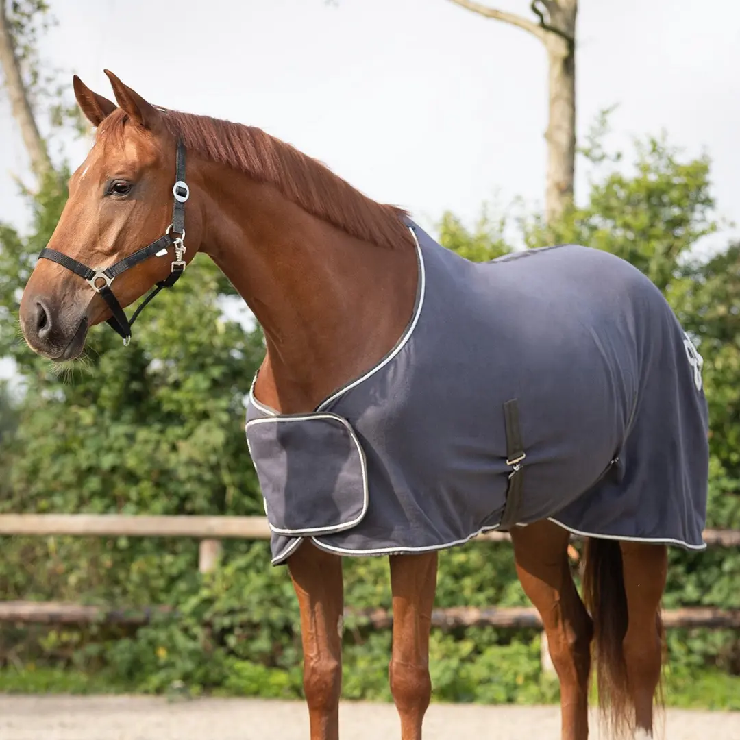 QHP Zweetdeken Grijs - 155cm