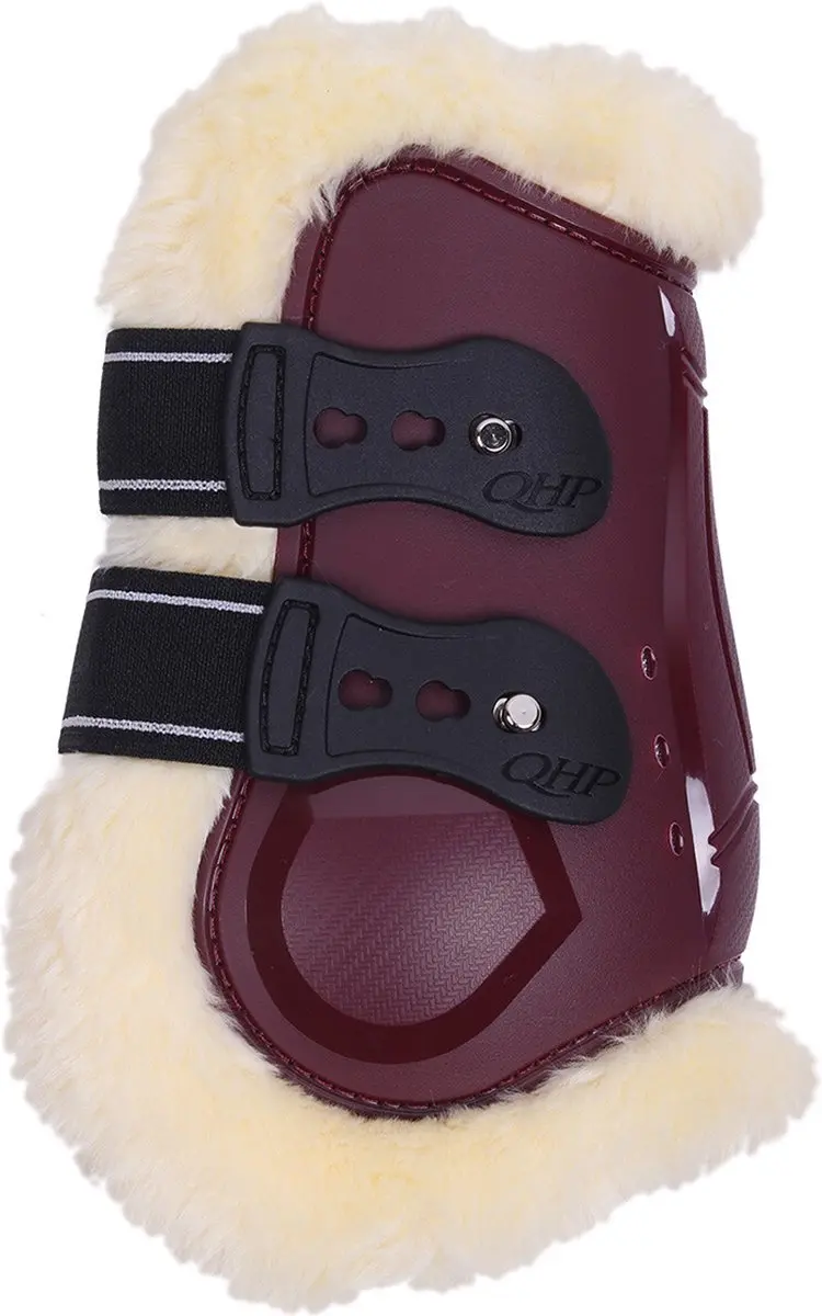 QHP Ontario Kogelbeschermers - Pony - Donkerrood
