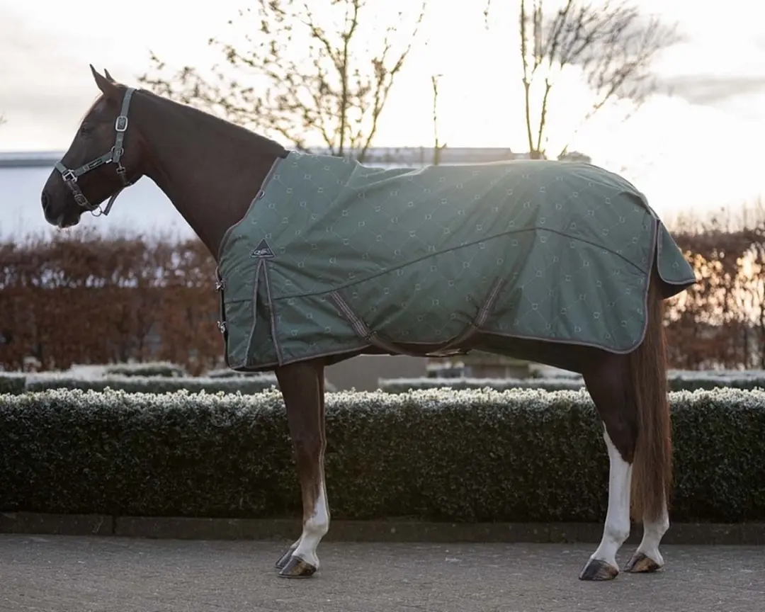 QHP Regendeken Turnout met Fleece Collection