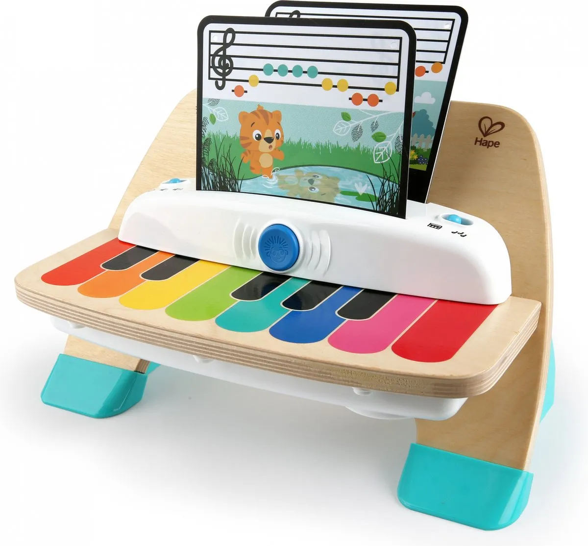 Hape Piano Magic Touch 30cm - Multicolor