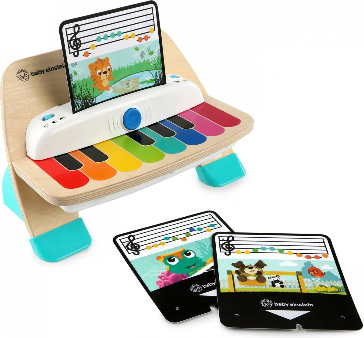 Hape Piano Magic Touch 30cm - Multicolor - afbeelding 6 van 6