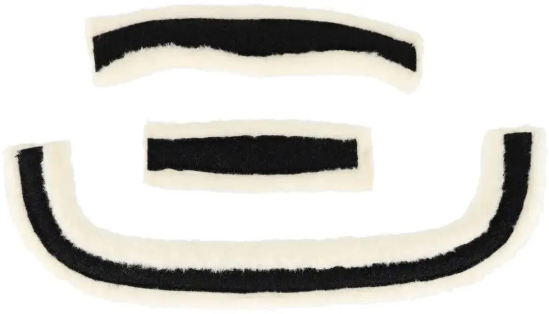 Halsband ruitersport bont set QHP Sensisoft