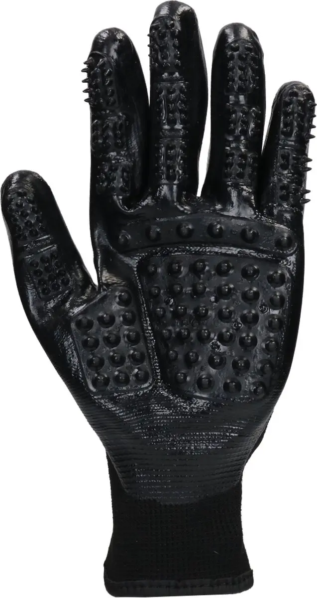Horsegear Poetshandschoenen Hgscrub - Zwart