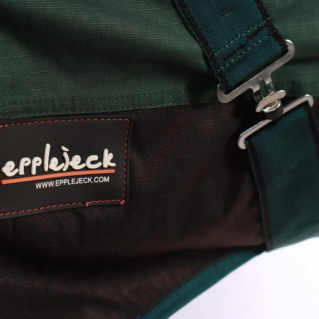 Epplejeck Junior 0g Deken 115cm Groen-zwart