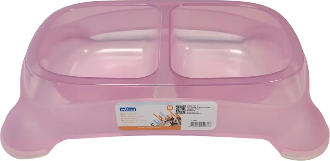 Nobleza Dubbele Voerbak Roze M