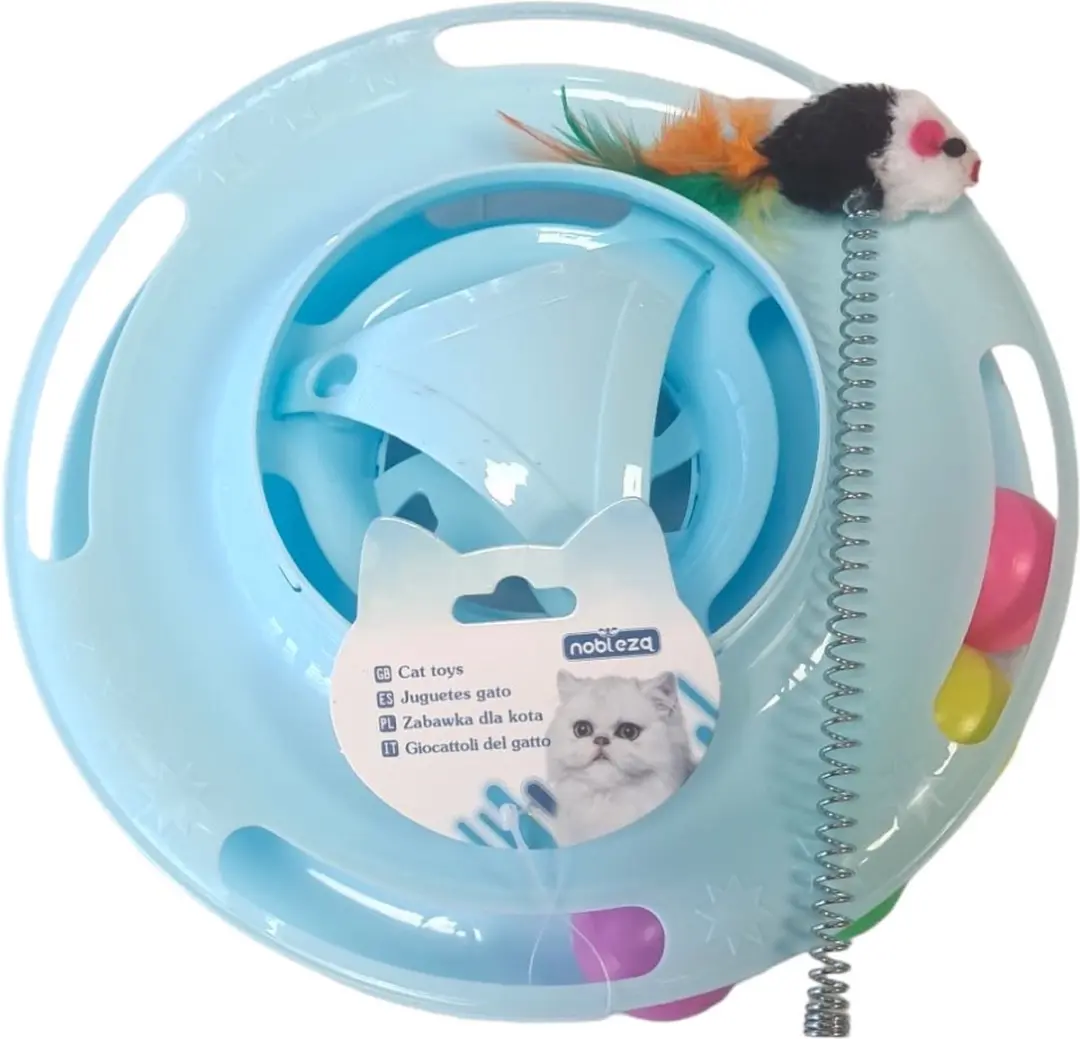 Nobleza 46WBR Kattenspeelgoed Ballentoren - Blauw