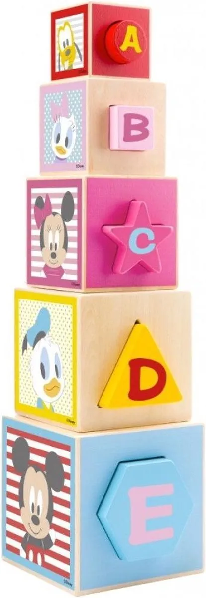 Disney Mickey Houten Stapeltoren TY839