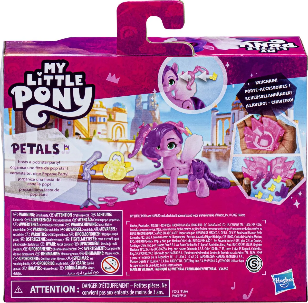 Hasbro My Little Pony Princess Petals Speelfiguur - Multicolor