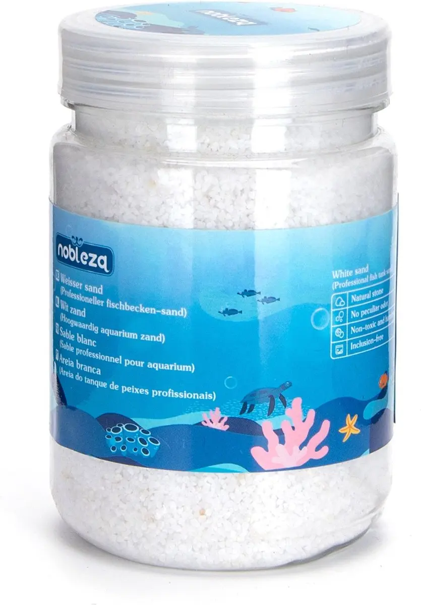 Nobleza Aquariumzand Wit