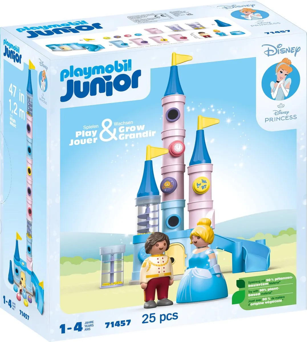 Playmobil Junior Disney Assepoesters Kasteel 71457 - Multicolor - afbeelding 6 van 6