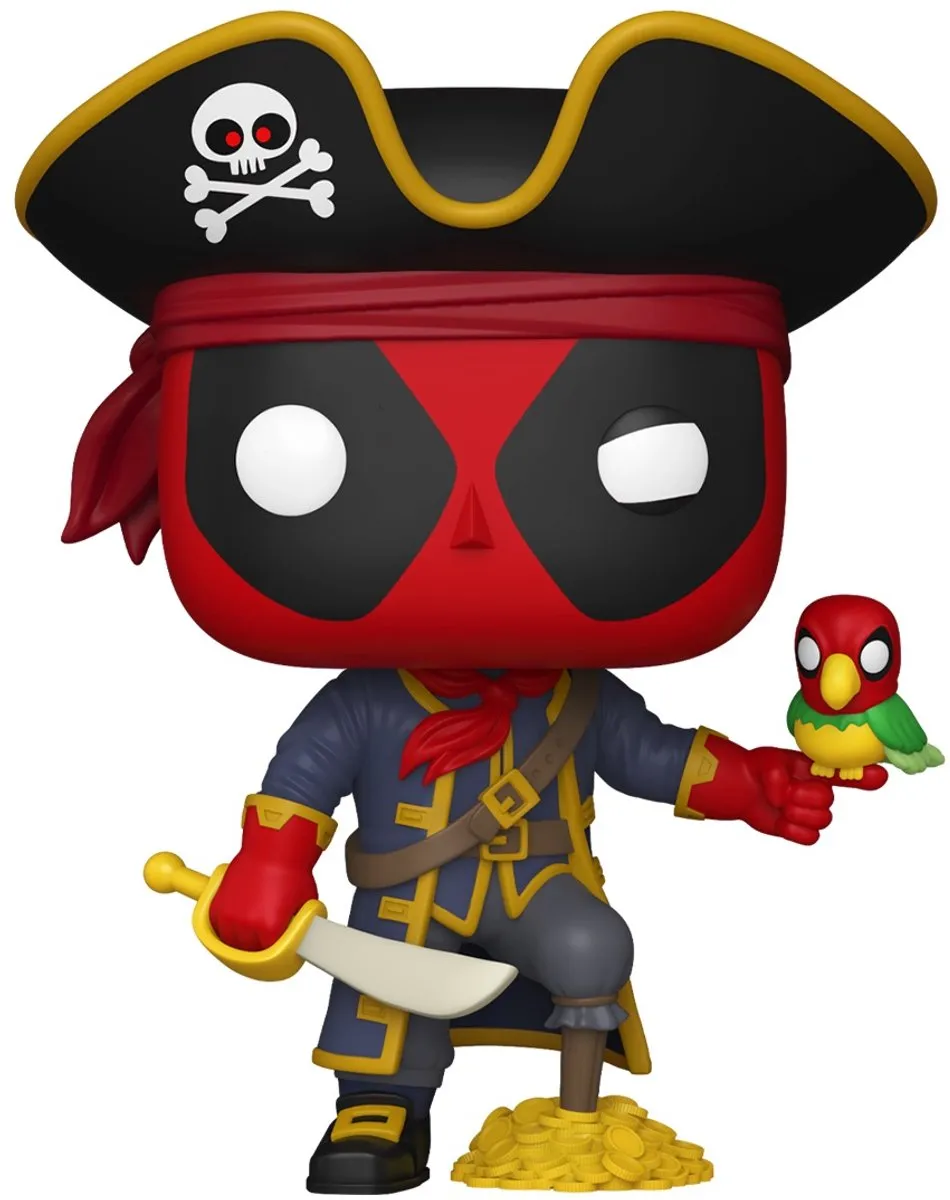 Funko Pop! Deadpool als Long John Silver Marvel - Vinyl Figuur 1493