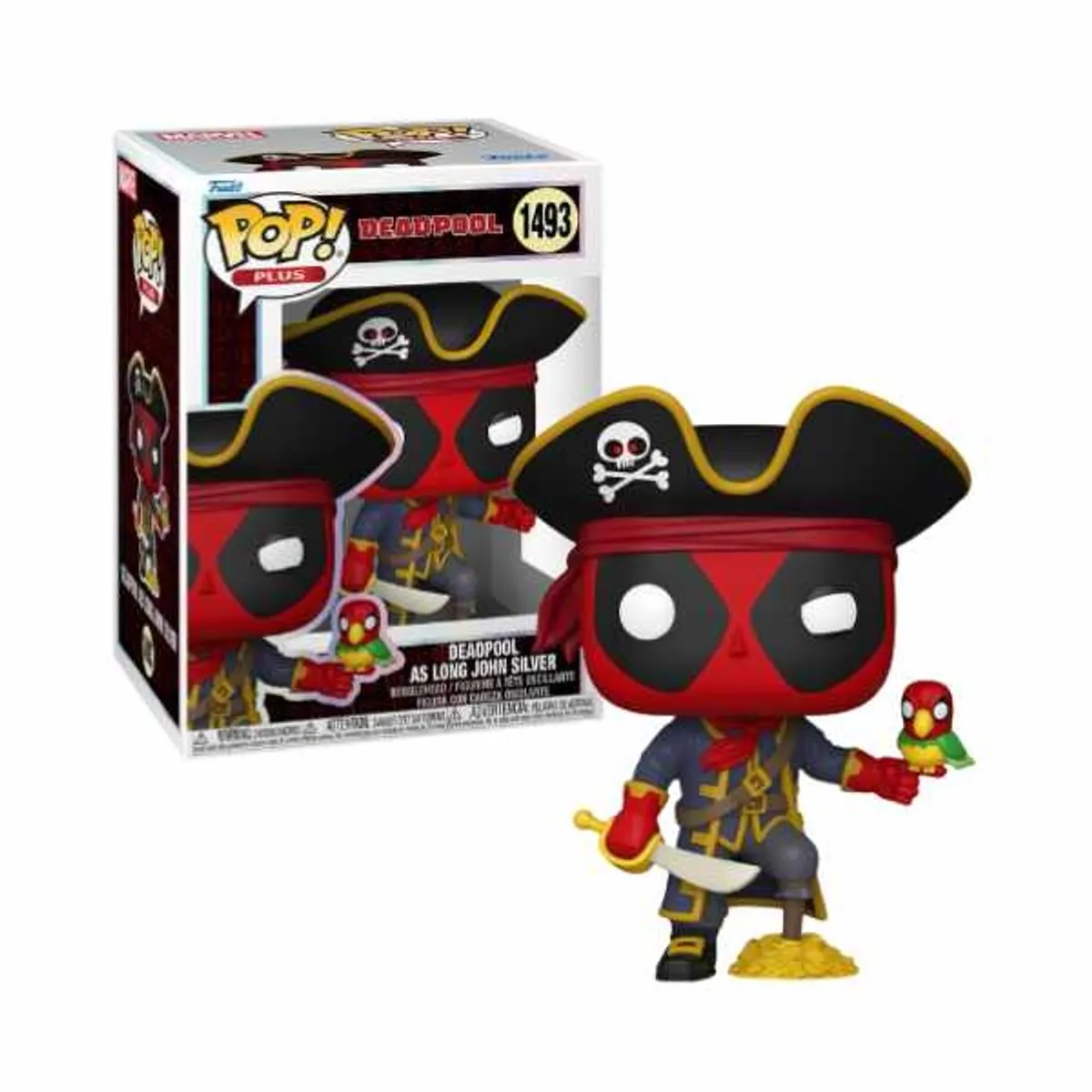 Funko Pop! Deadpool als Long John Silver Marvel - Vinyl Figuur 1493