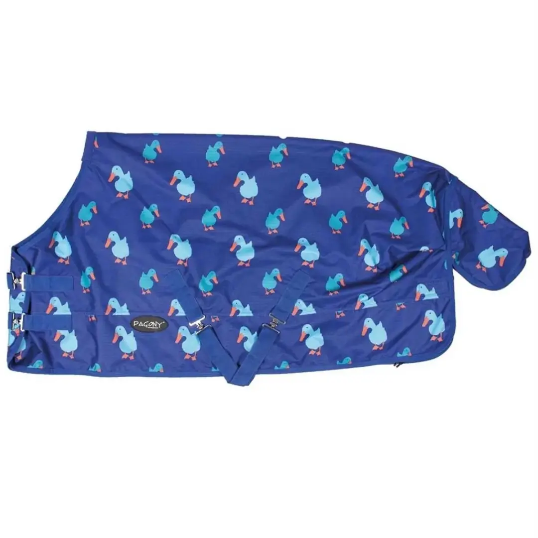 Pagony Duck 0g Turnoutdeken 130cm - 2000g - Blauw