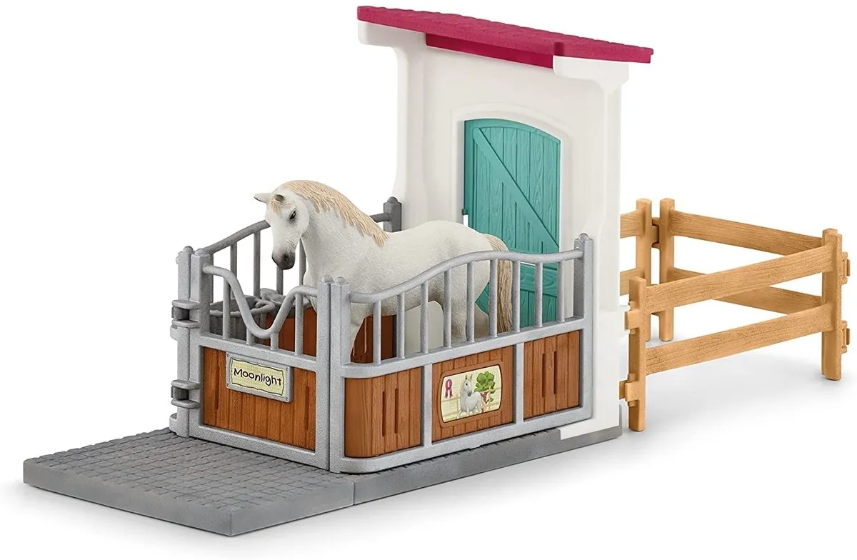 Schleich Horse Club Paardenbox Speelfigurenset 42569