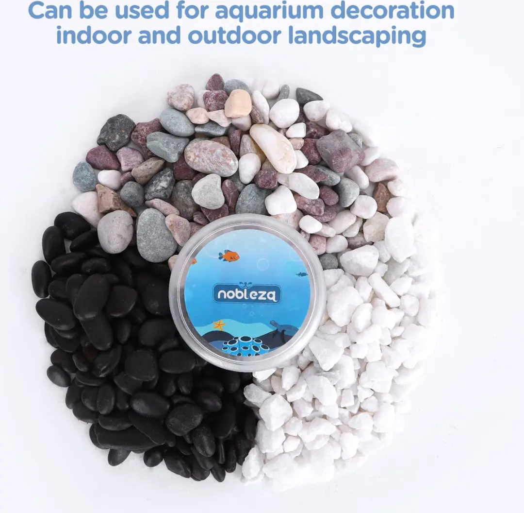 Nobleza Aquarium Bodembedekking Graniet Kiezels - 400g - Kleurenmix