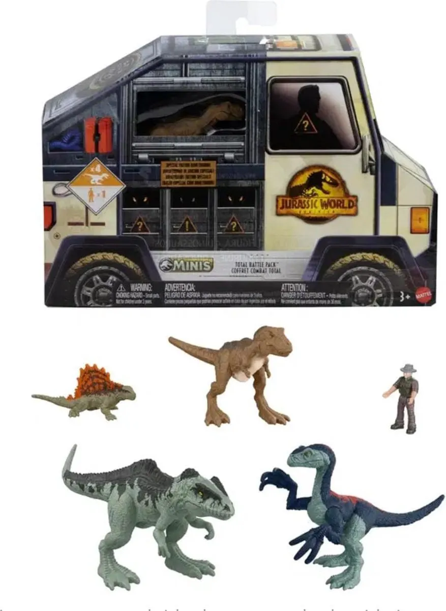 Mattel Jurassic World Minis Speelset