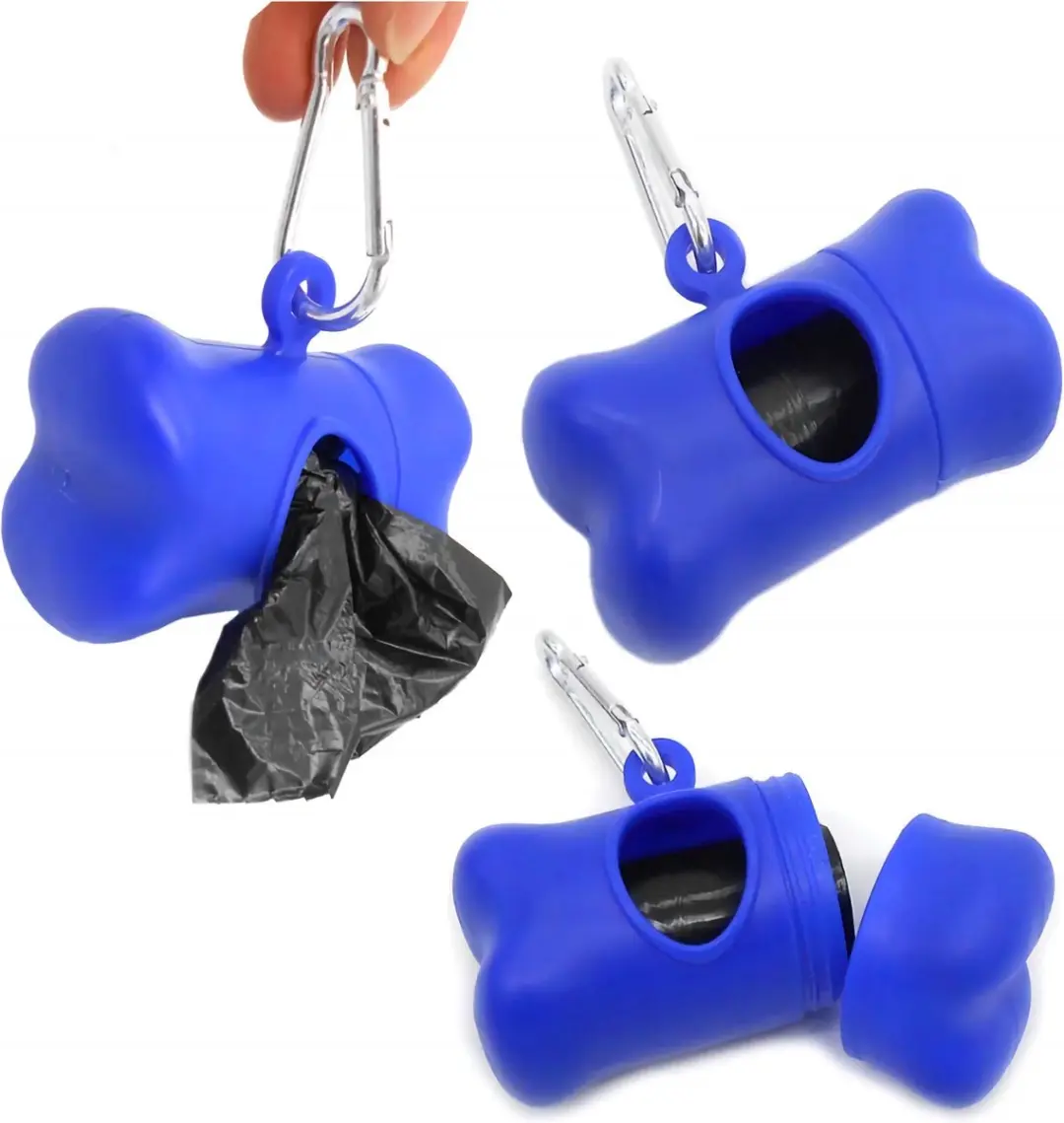 Nobleza Poepzakjeshouder Hond - Blauw - 15 Stuks