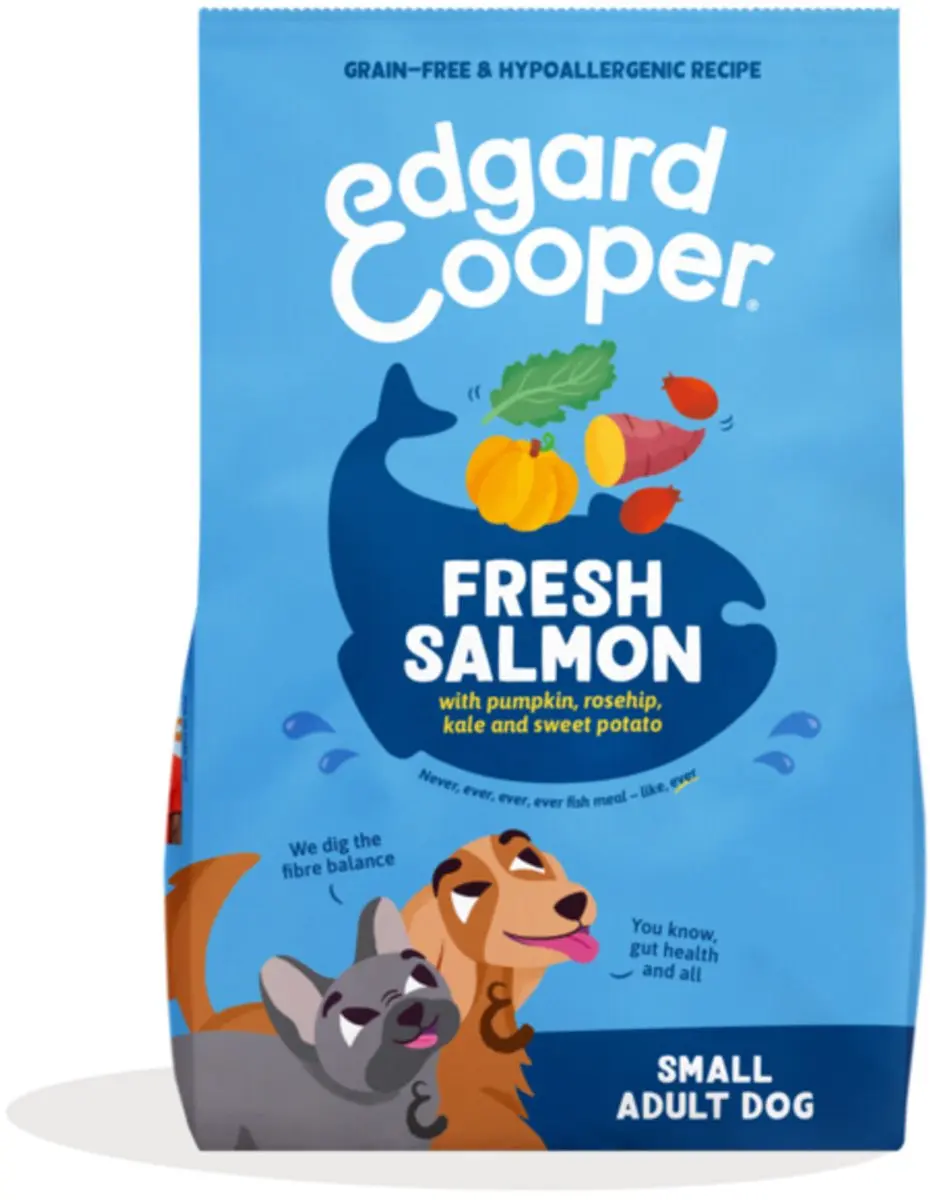 Edgard & Cooper Hondenvoer Droog Adult Small Zalm - 3x700g