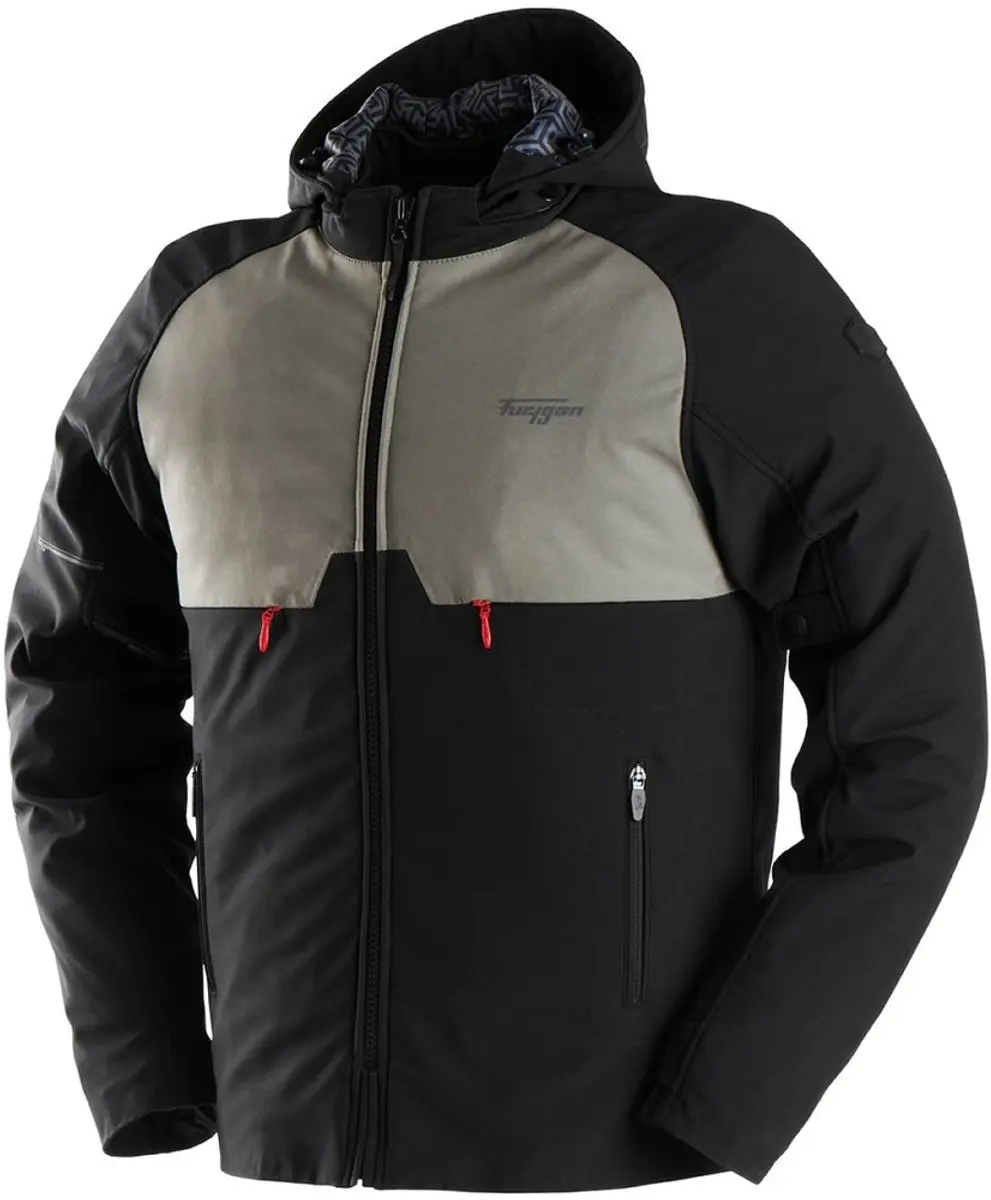 Furygan Addax Jas - Zwart/Khaki