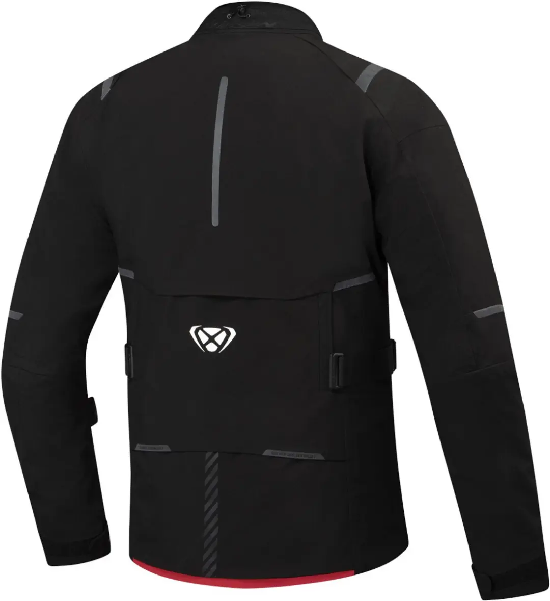 IXON M-Skeid Motorjas - Zwart/Rood 4XL