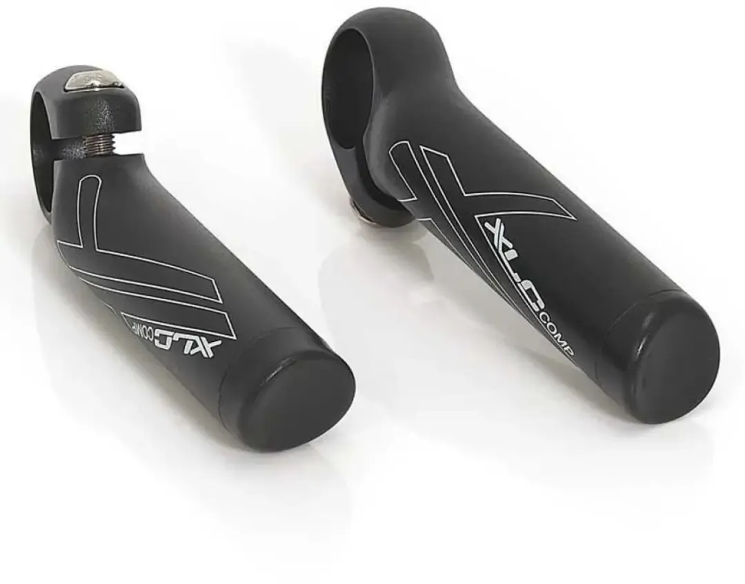 XLC bar ends comp 90mm mat zwart (links+rechts)