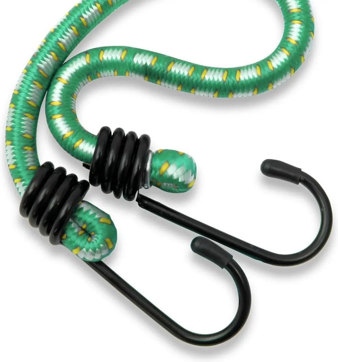 deuba Rubberen Bagagespinnen 61cm - 10 Stuks - Groen