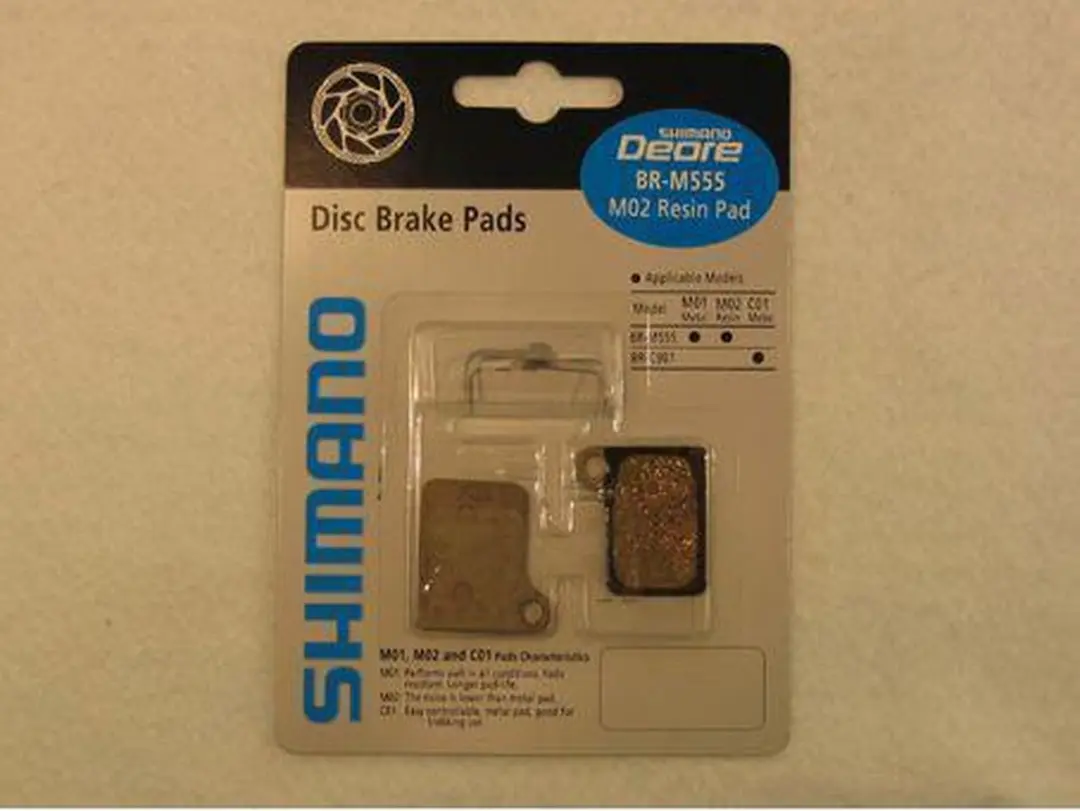 Shimano Schijfremblokken M02 Resin - 13mm