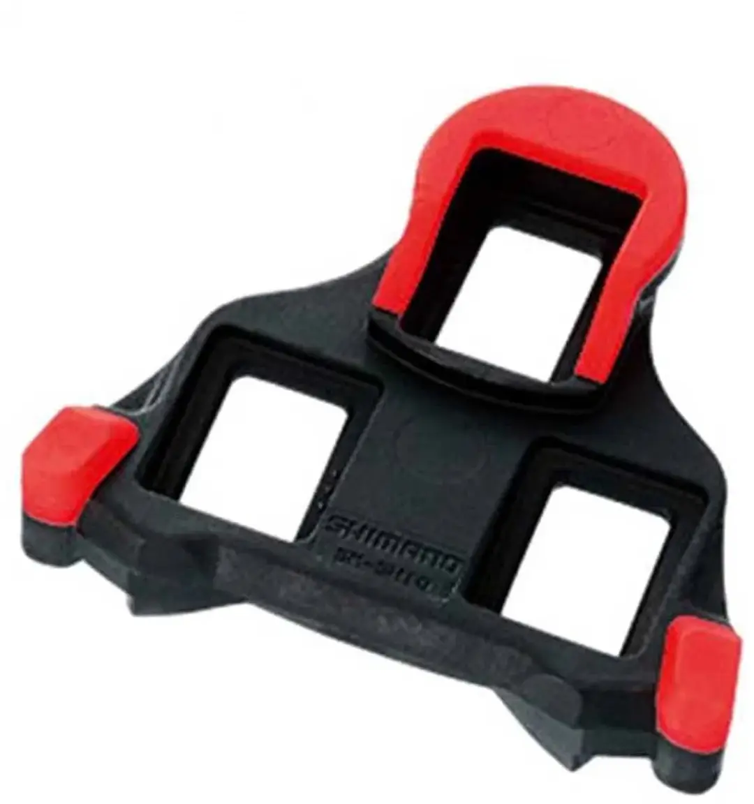 Shimano SM-SH10 SPD-SL Schoenplaatjes - 3-gats - Zwart/Rood