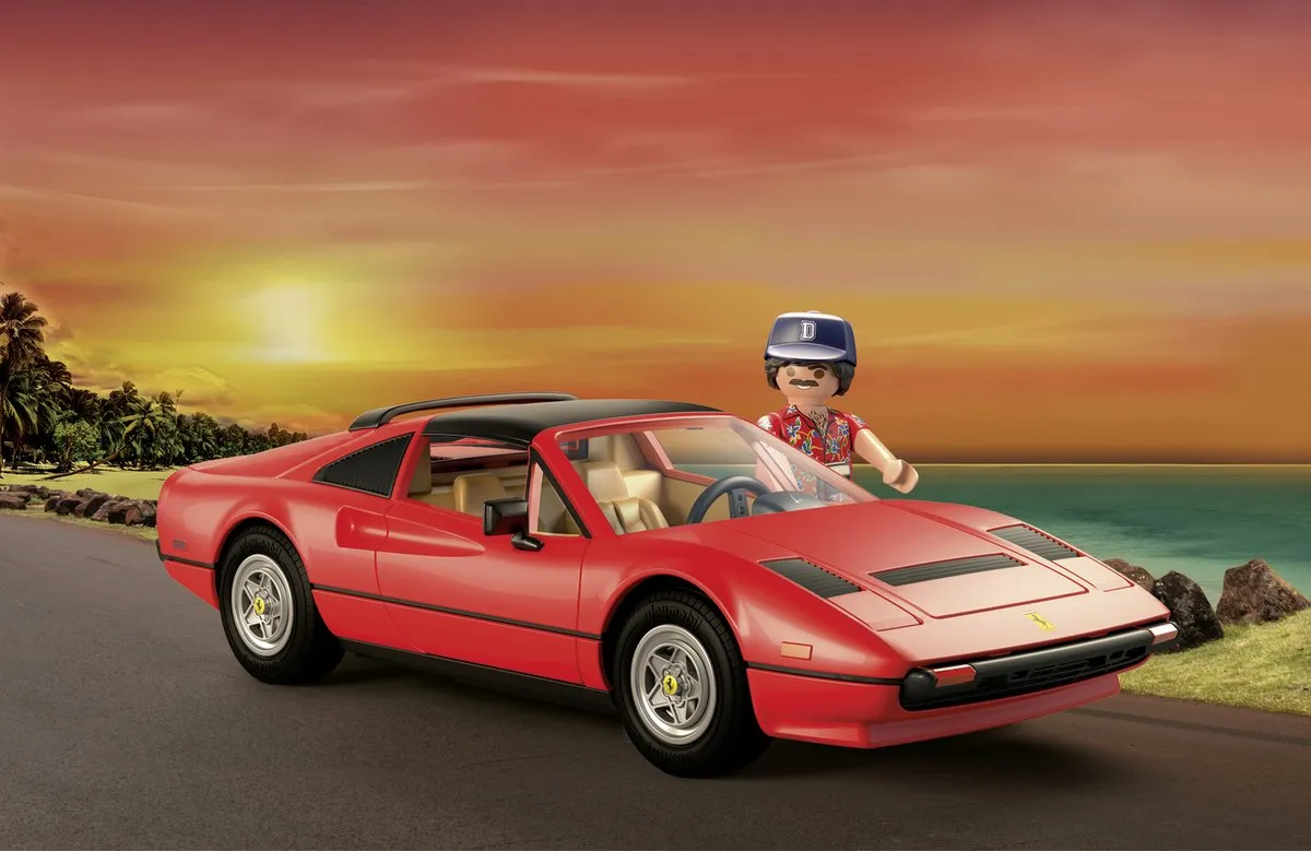 Playmobil Magnum P.I. Ferrari 308 GTS Quattrovalvole 71343 - afbeelding 6 van 6