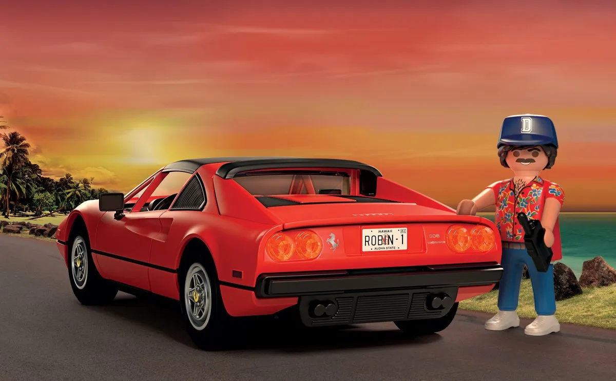 Playmobil Magnum P.I. Ferrari 308 GTS Quattrovalvole 71343