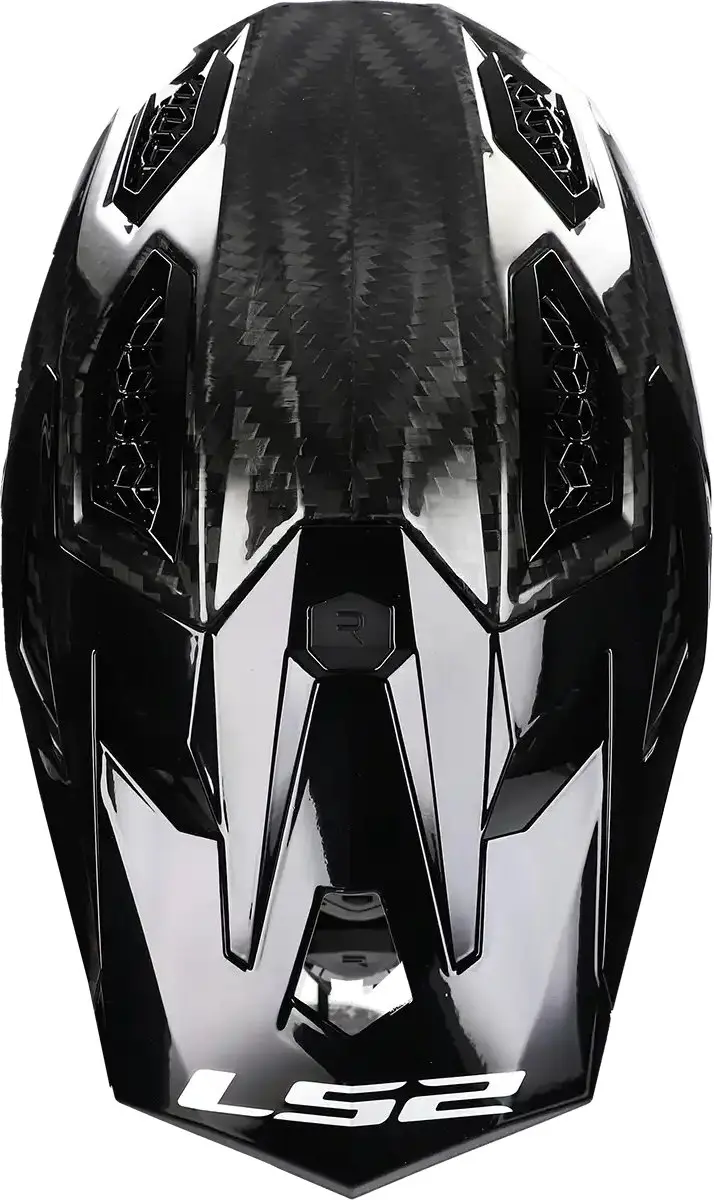 LS2 MX703 C X-Force Gloss Carbon Helm - Maat L
