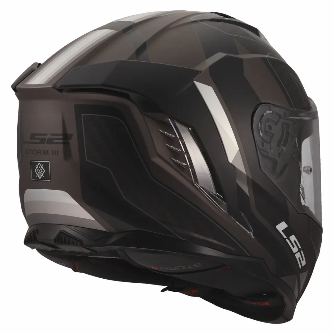 LS2 Storm III FF818 Helm - 3XL - Meerkleurig