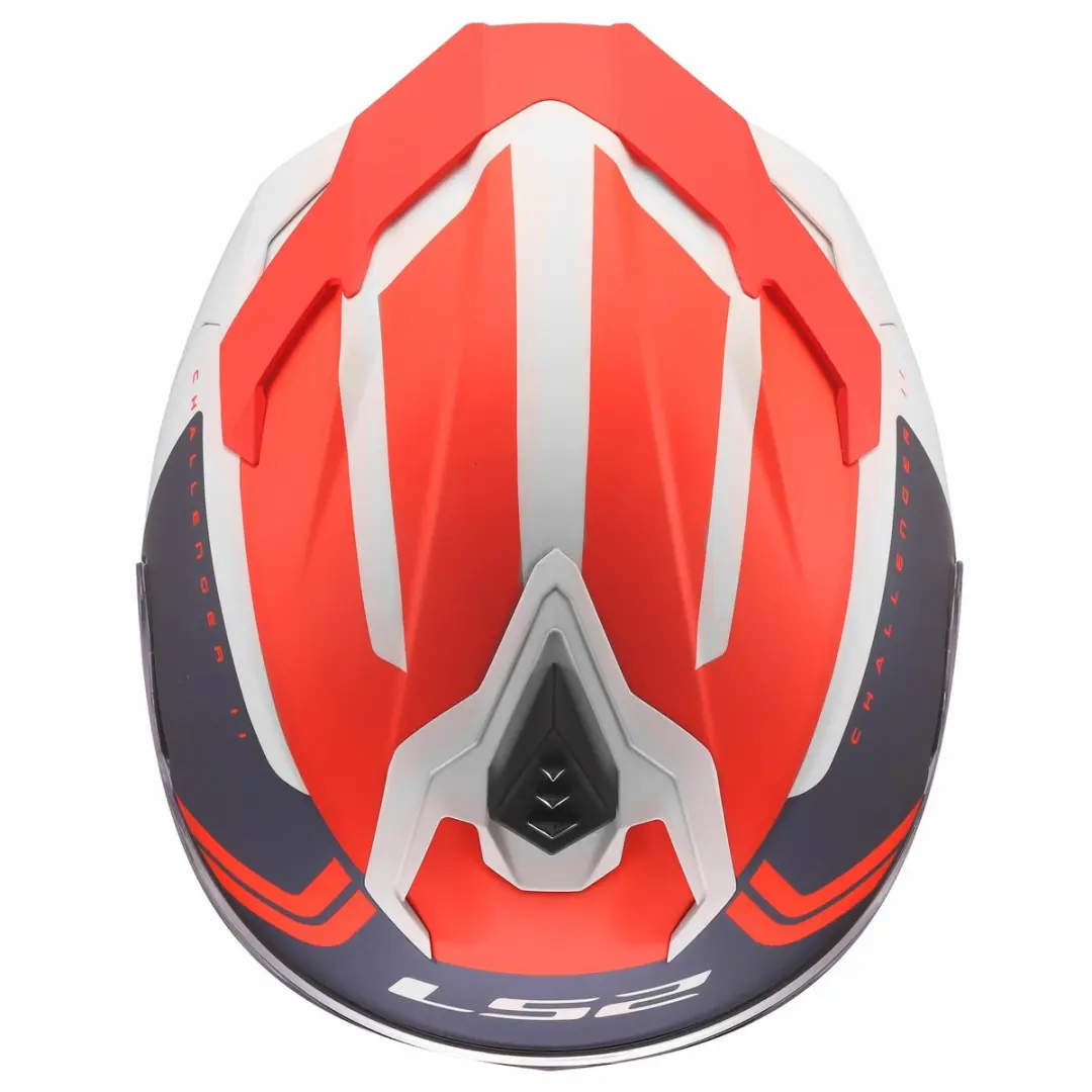 LS2 FF817 Challenger II Helm - XXXL - Titan - Happy Dreams