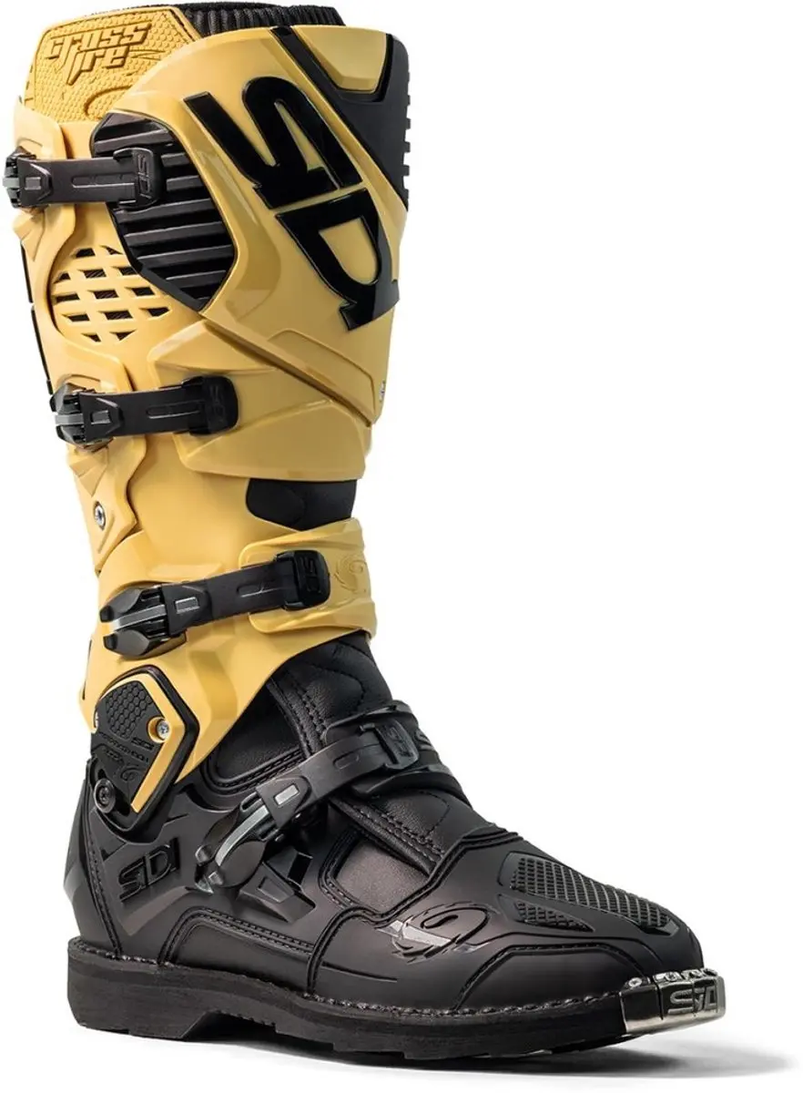 Sidi Crossfire 3 Goud Zwart Crosslaarzen