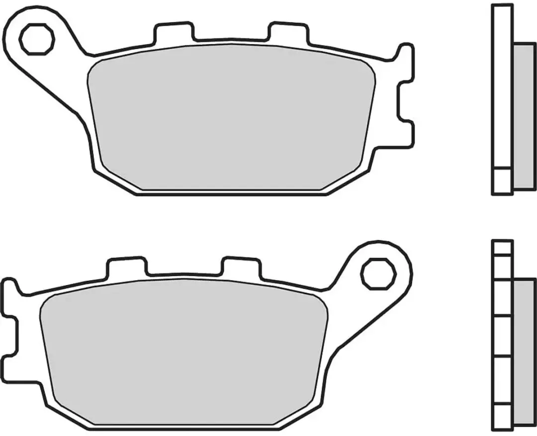 Brembo 07HO3607 Organische Remblokken
