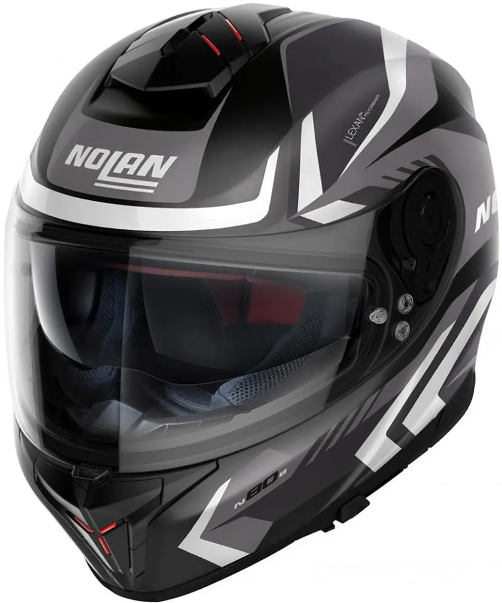 Nolan N80-8 Rumble 058 Flat Zwart Integraalhelm