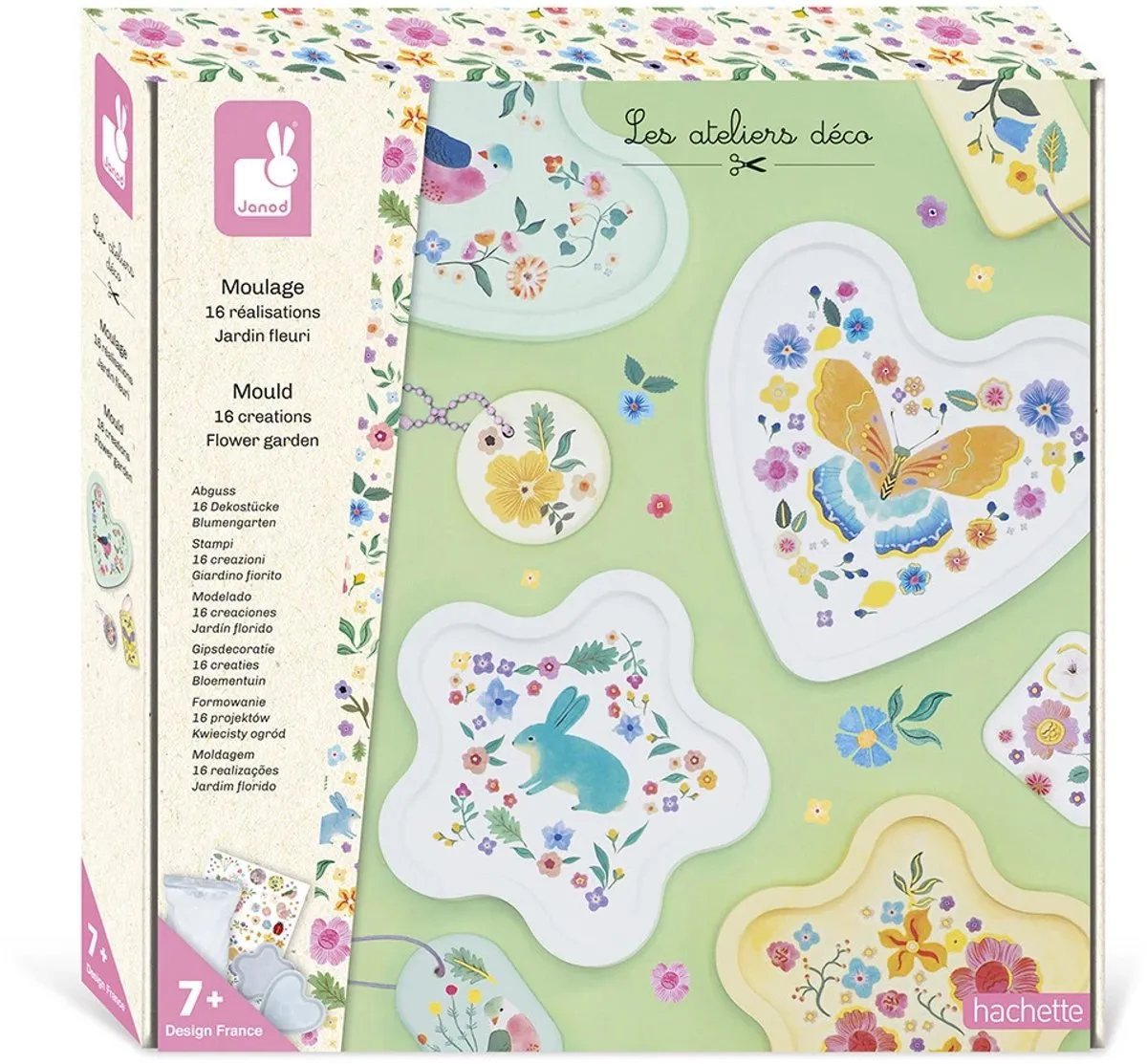 Janod Gips Gieten De Bloementuin Knutselset