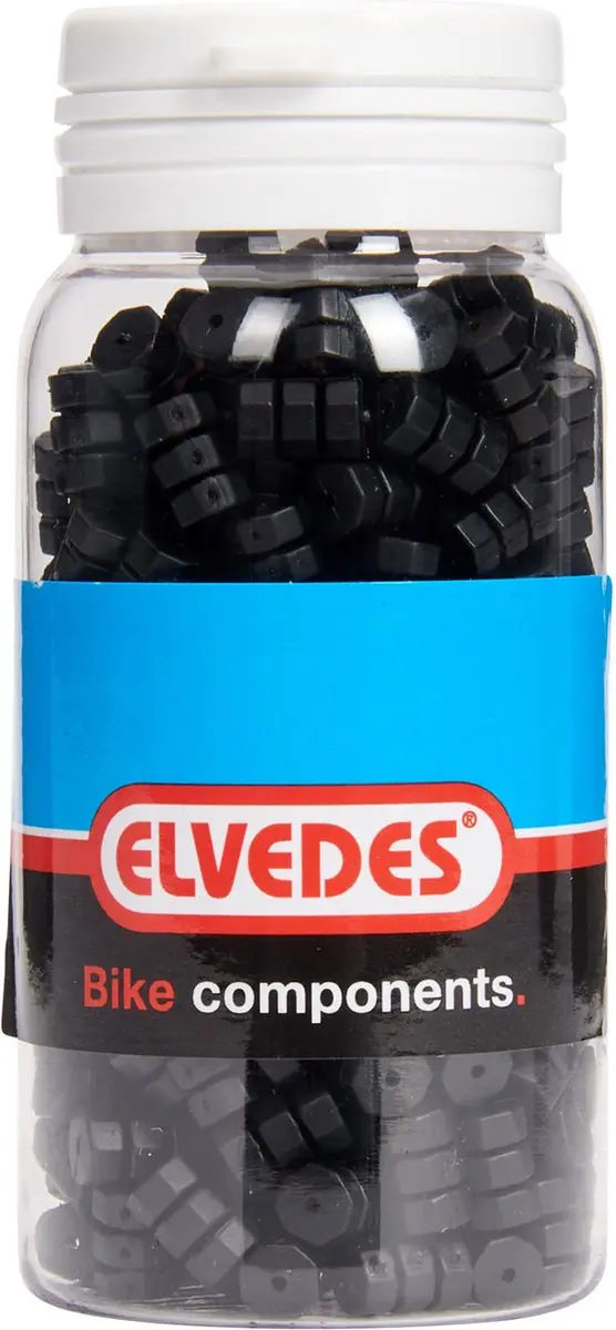 Elvedes Framebeschermer 1,1x1,5mm Zwart - 250 Stuks
