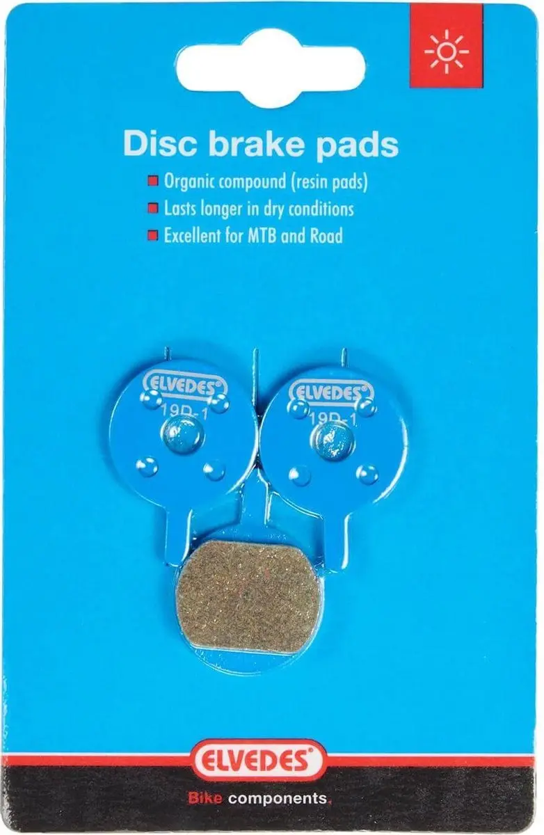 Elvedes Schijfrem Blokset Promax DSK-400/601J Xnine - Blauw