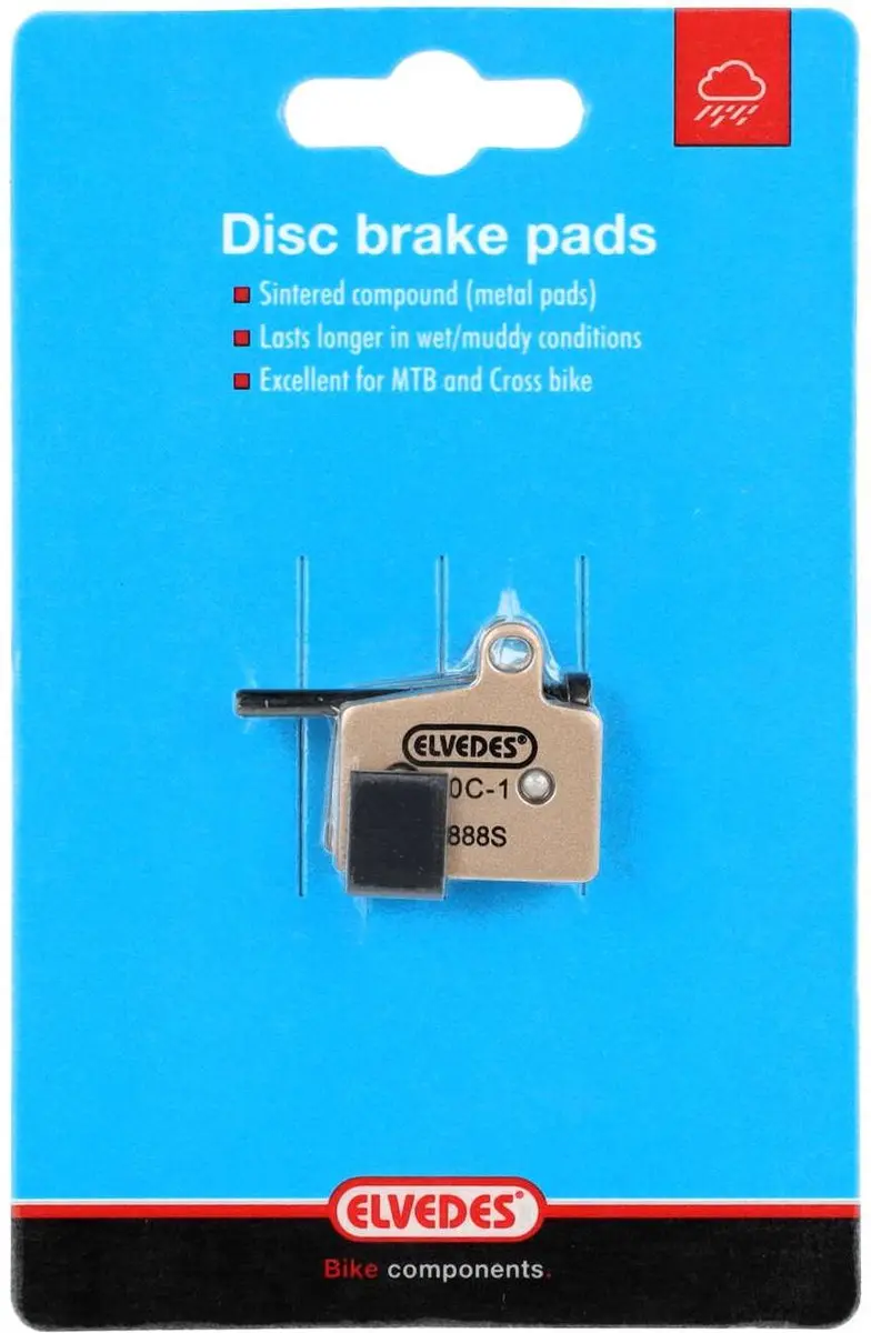 Elvedes Schijfrem Blokset 6888-s Hayes Stroker Ryde Sintered - Grijs - afbeelding 6 van 6