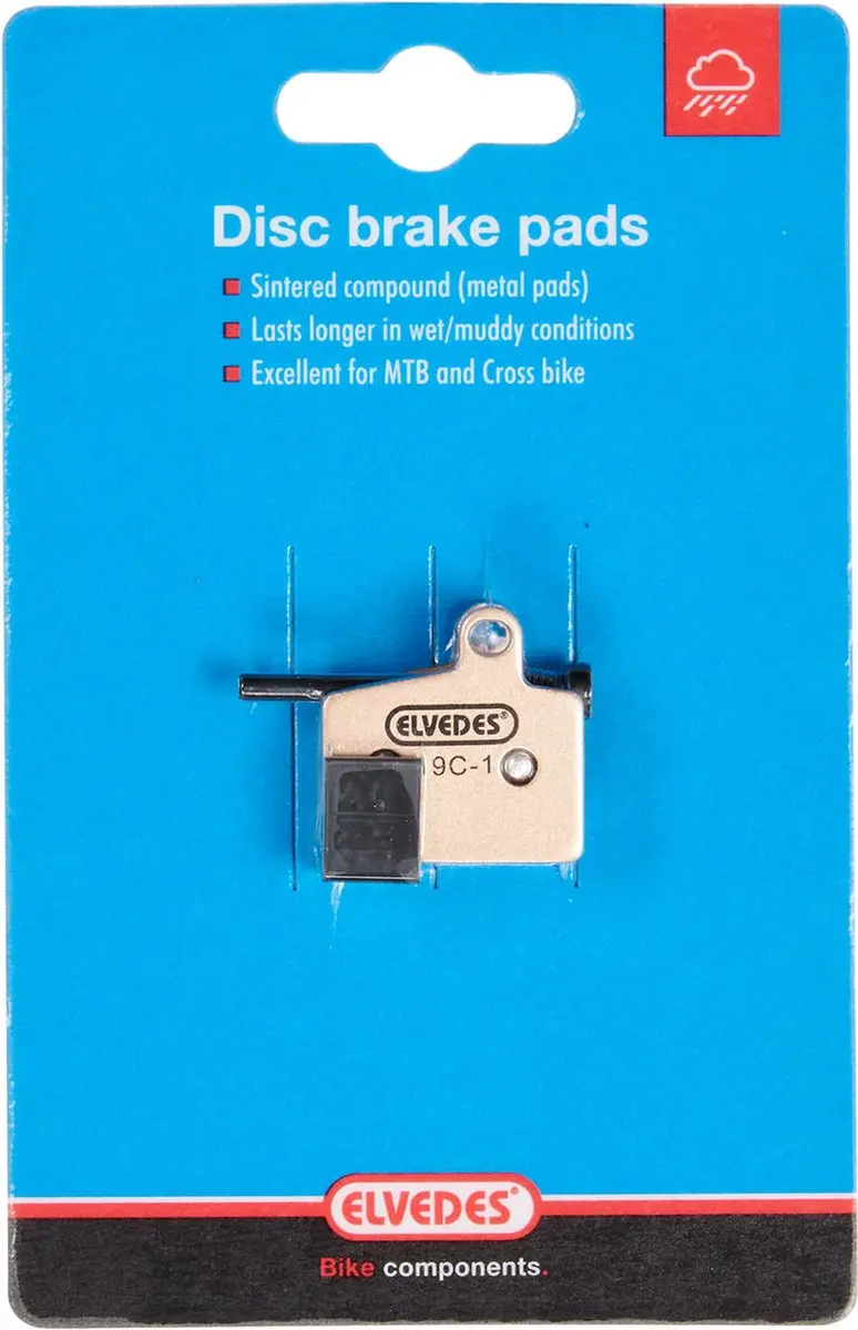 Elvedes Schijfrem Blokset 6888-s Hayes Stroker Ryde Sintered - Grijs