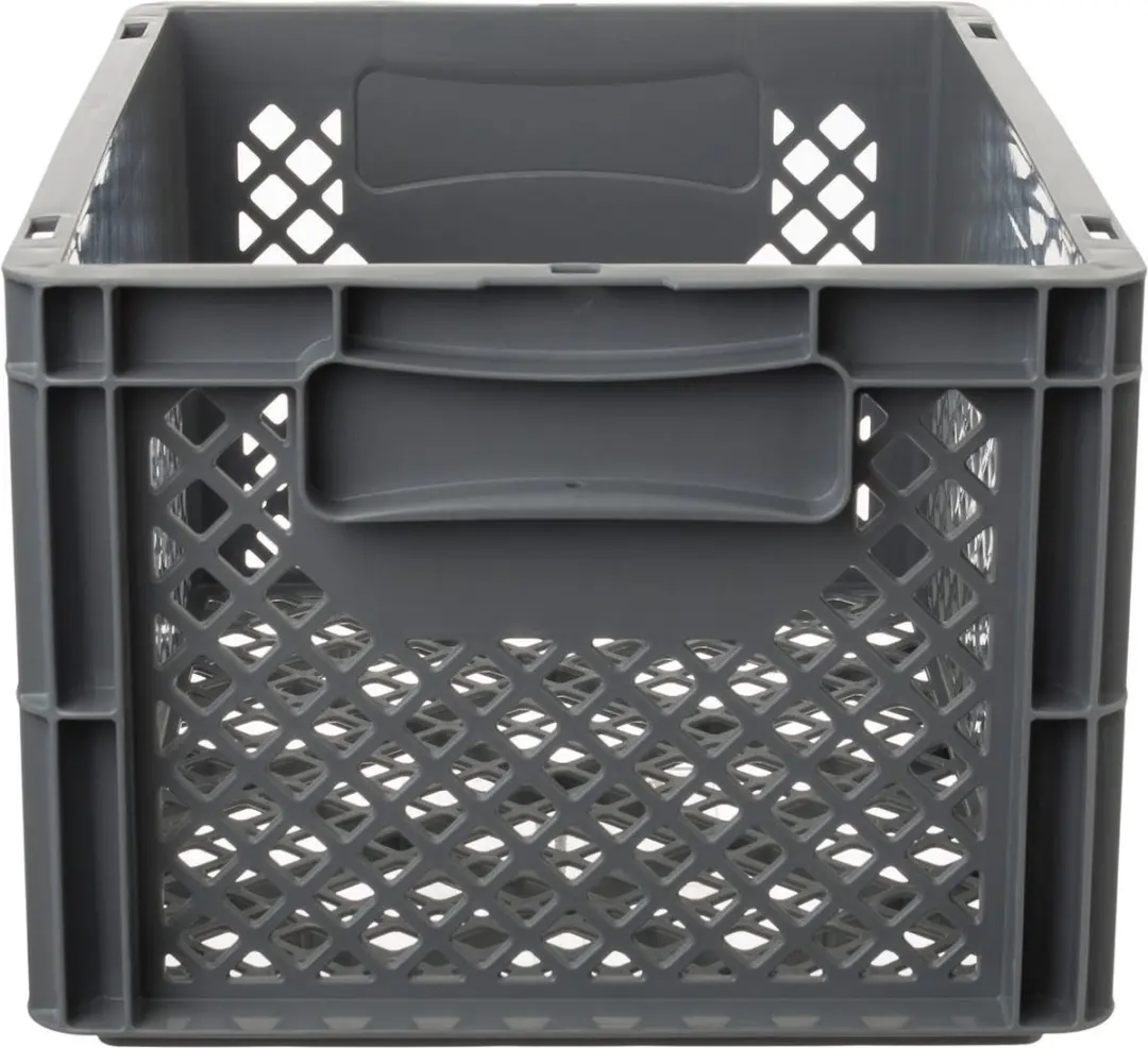 FastRider Fietskrat Medium 22L - Grijs