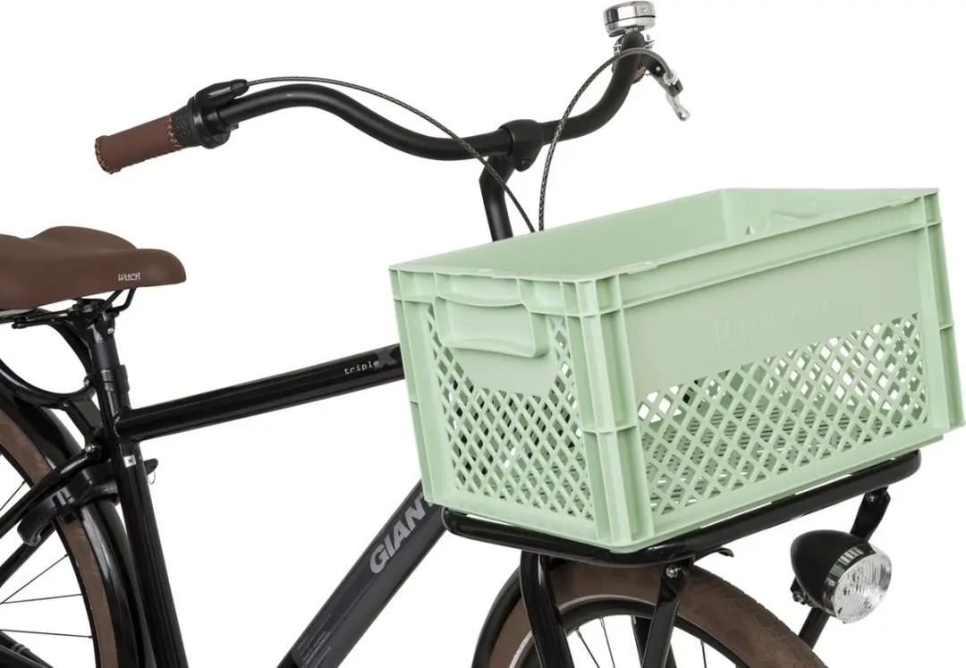 FastRider Fietskrat Medium 22L - Mint Groen