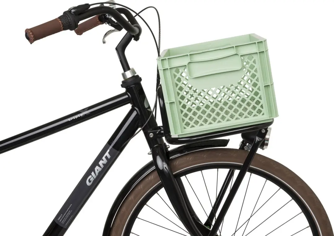 FastRider Fietskrat Medium 22L - Mint Groen