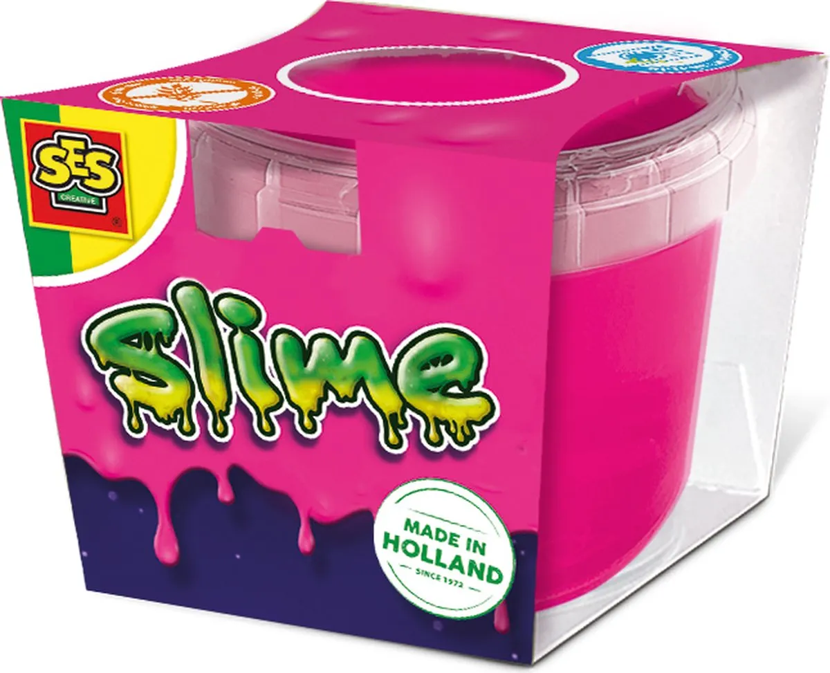 SES Creative Neon Roze Slijm 140g