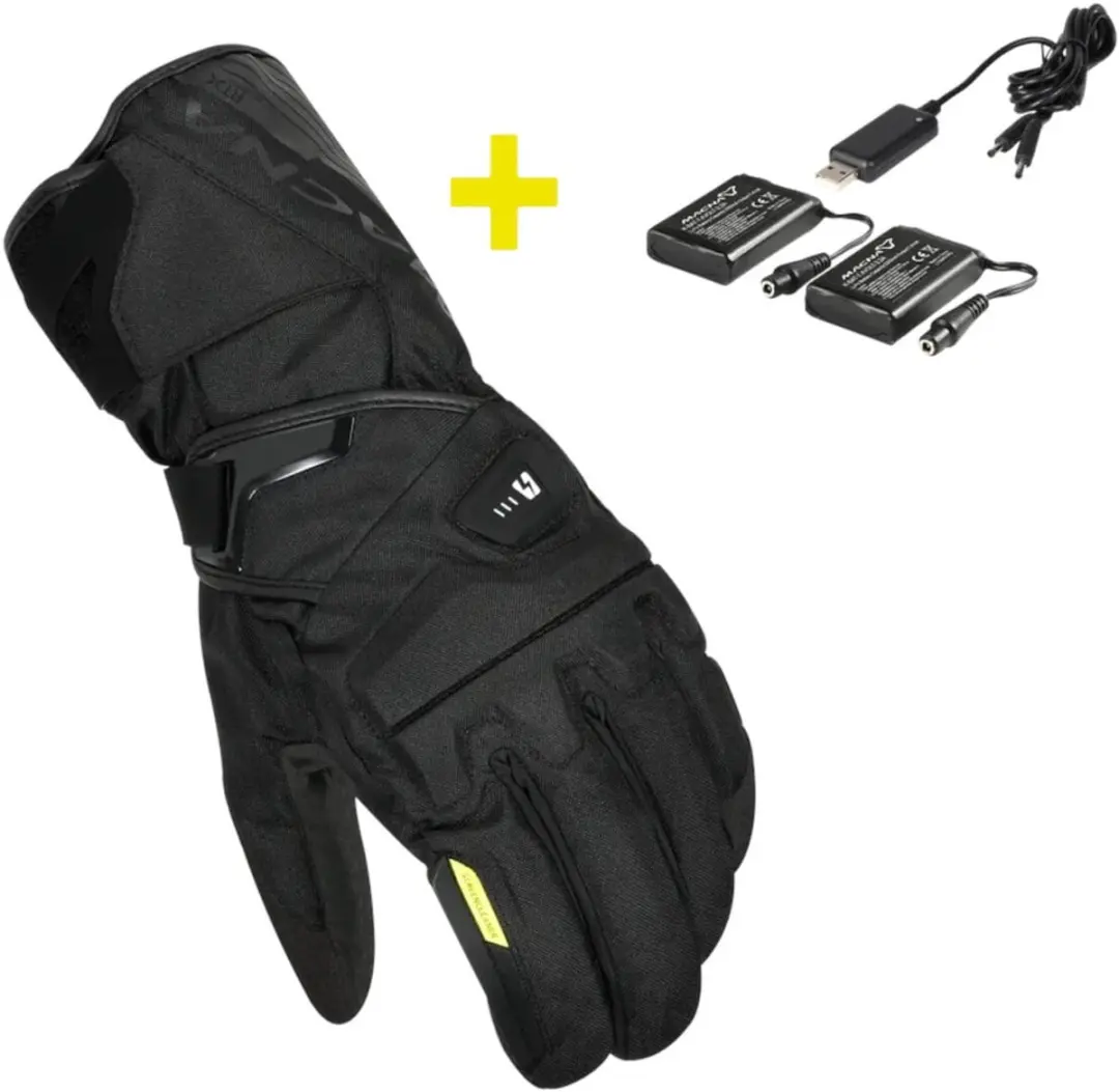 Macna Foton 2.0 RTX verwarmbare waterdichte motorhandschoenen Kit -